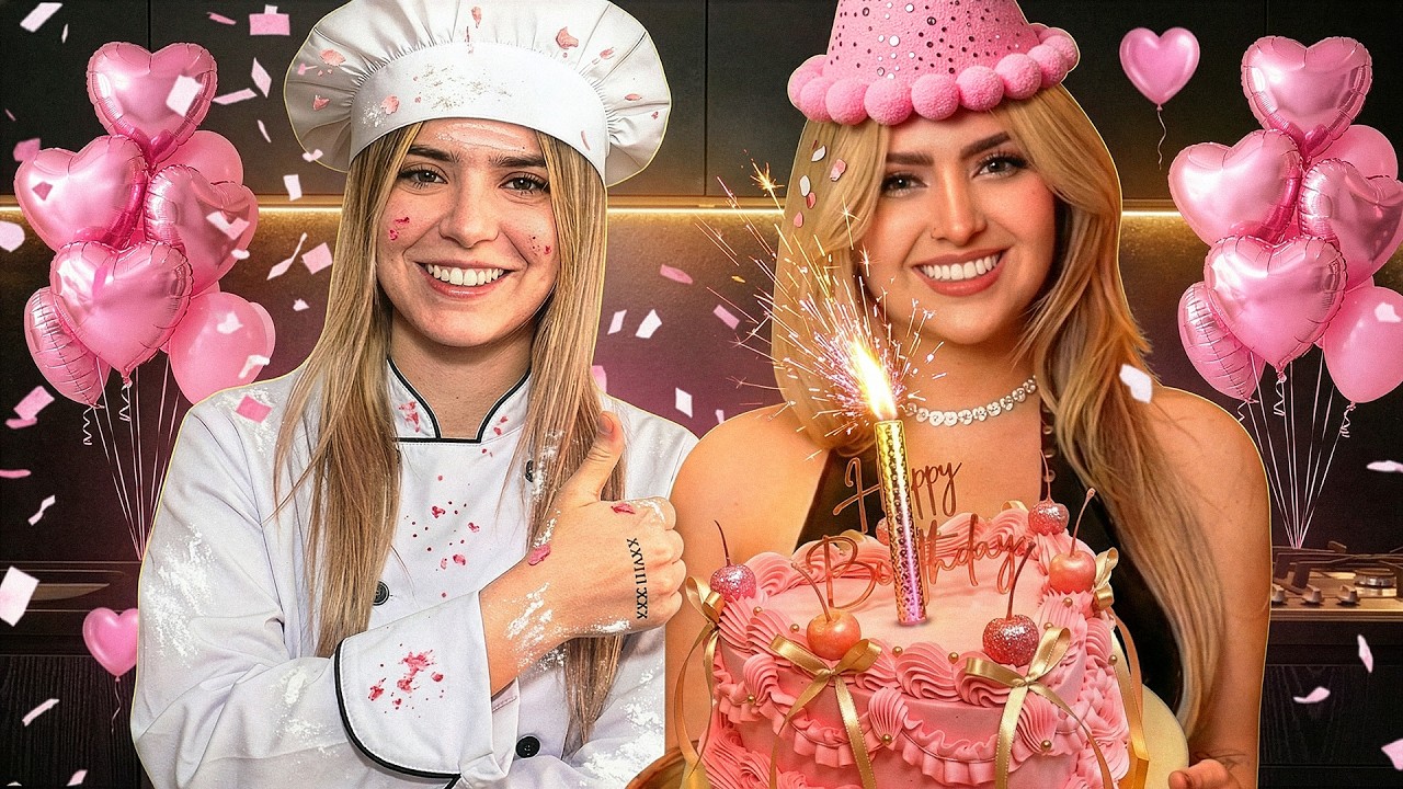 LE HAGO UN PASTEL DE CUMPLEAÑOS A ARI 🎂😎