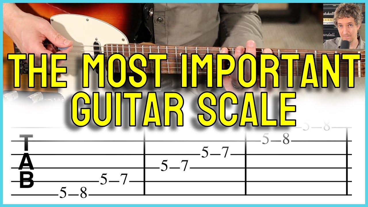 The Most Important Guitar Scale | Beginner Lesson Tutorial