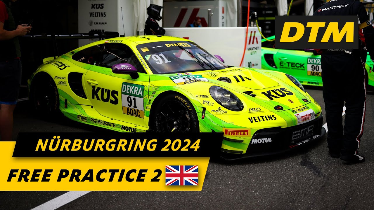 Re-Live Free Practice 2 | Nürburgring | DTM 2024