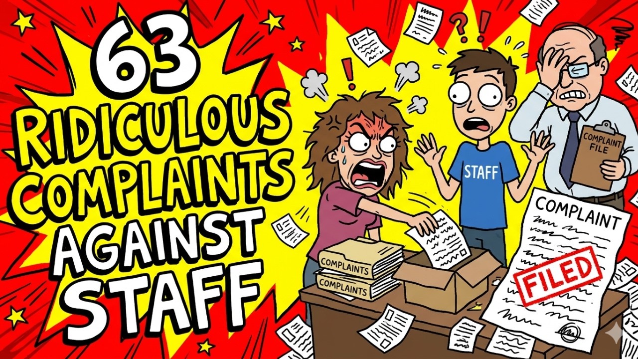 63 RIDICULOUS Complaints Filed Against Staff (You Won’t Believe #14!)