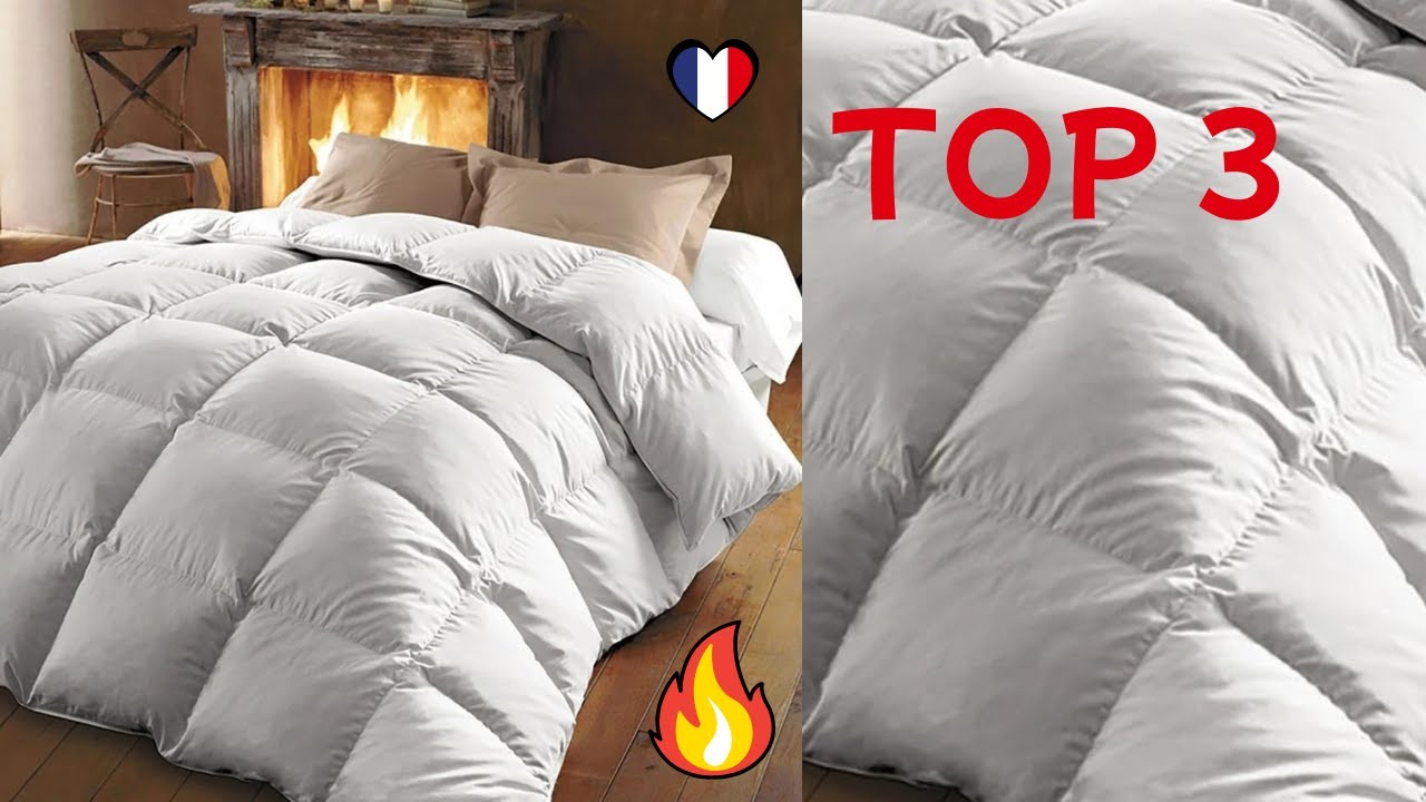 TOP 3 MEILLEURES COUETTES NATURELLES CHAUDES 2026