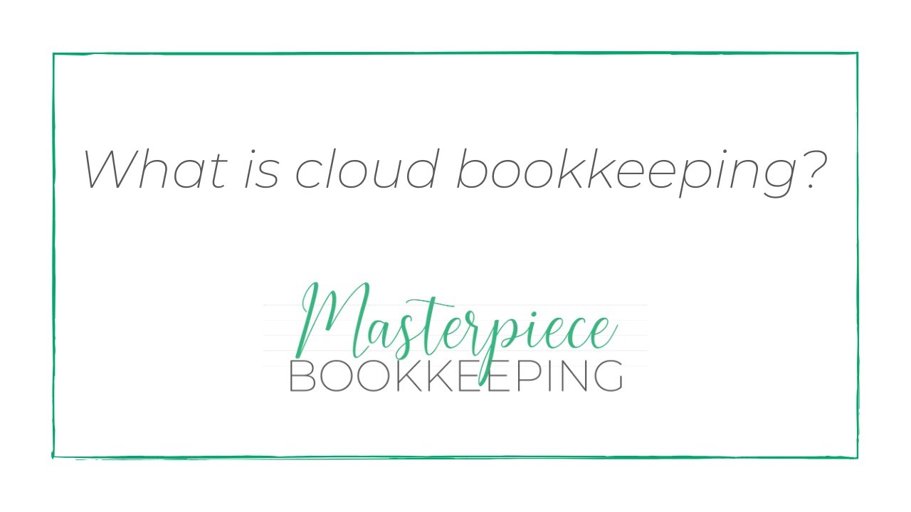 What is Cloud Bookkeeping