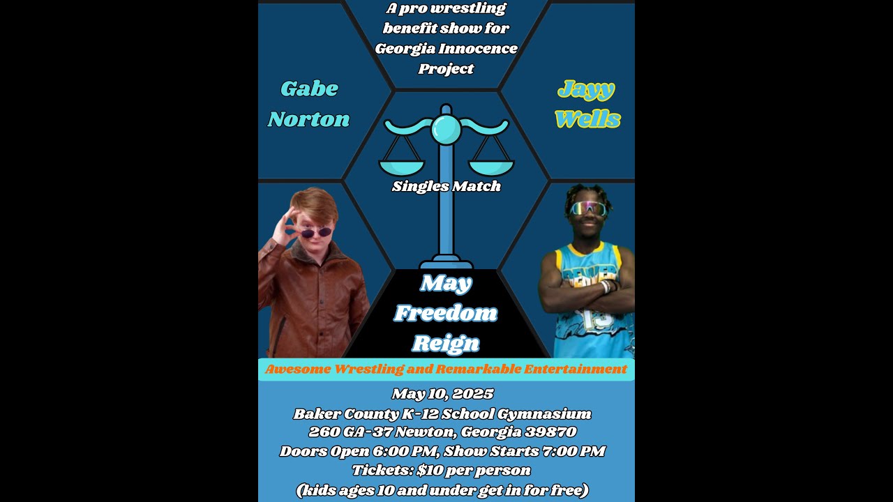 Gabe Norton vs. Jayy Wells (5/10/25 - May Freedom Reign)