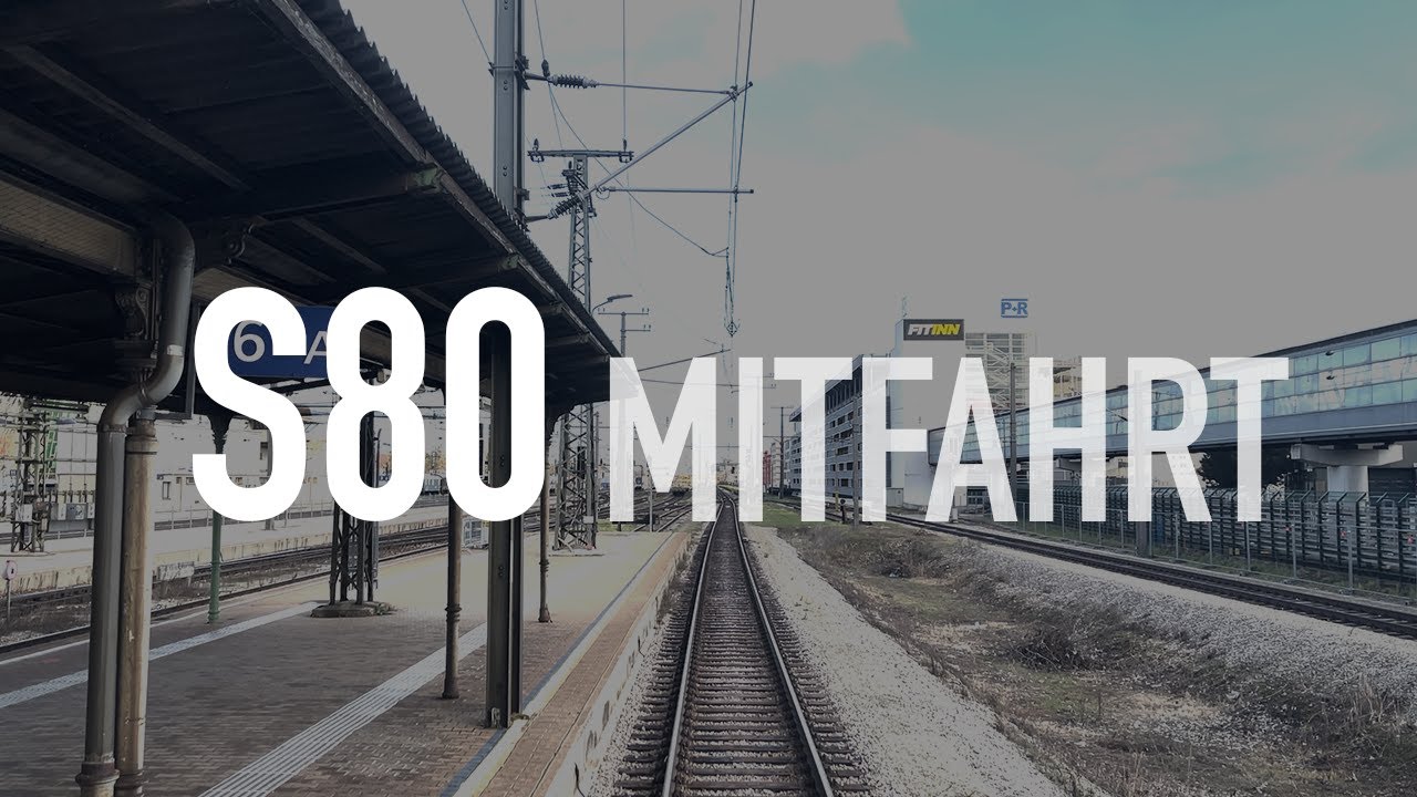 [S80] Abendliche Führerstandsmitfahrt im ÖBB Cityjet [Hütteldorf nach Aspern Nord]