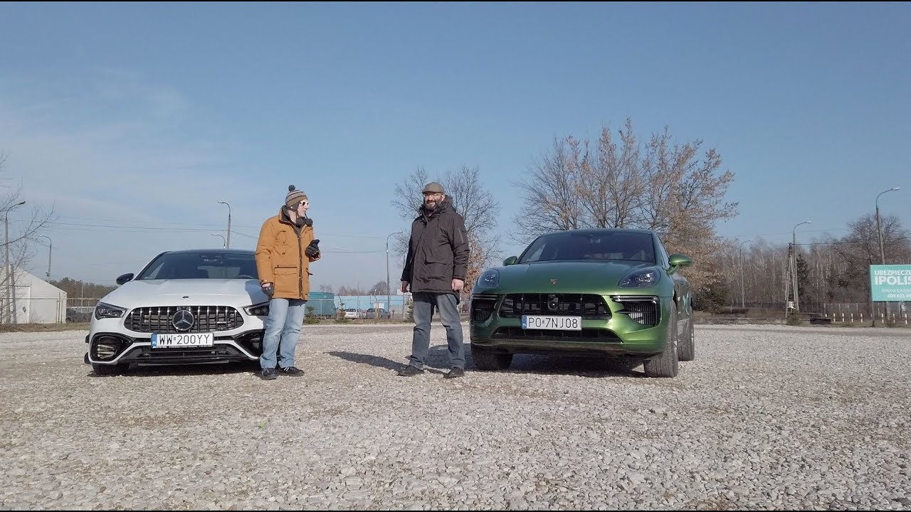 Auta bez ściemy - Mercedes CLA 45 AMG S kontra Porsche Macan Turbo