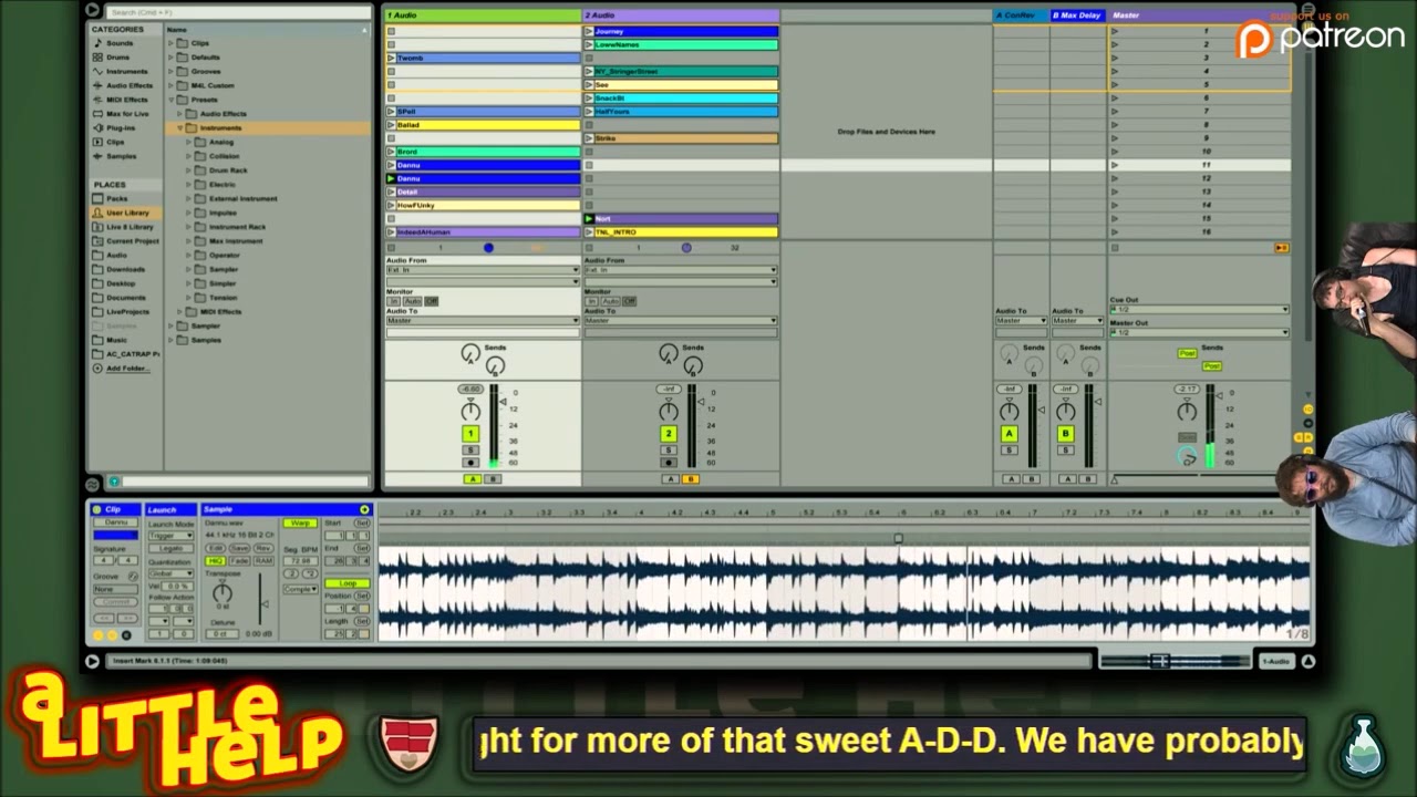 Making Music with Jake Kaufman (A Little Help)