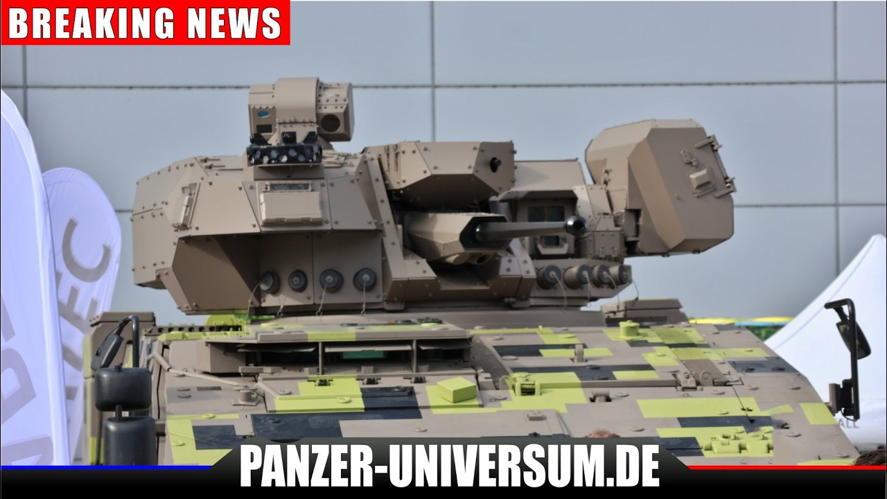 Rheinmetall präsentiert GTK Boxer Turra 30 SA - Geschützturm mit neuen Anti-Drohnen Maßnahmen