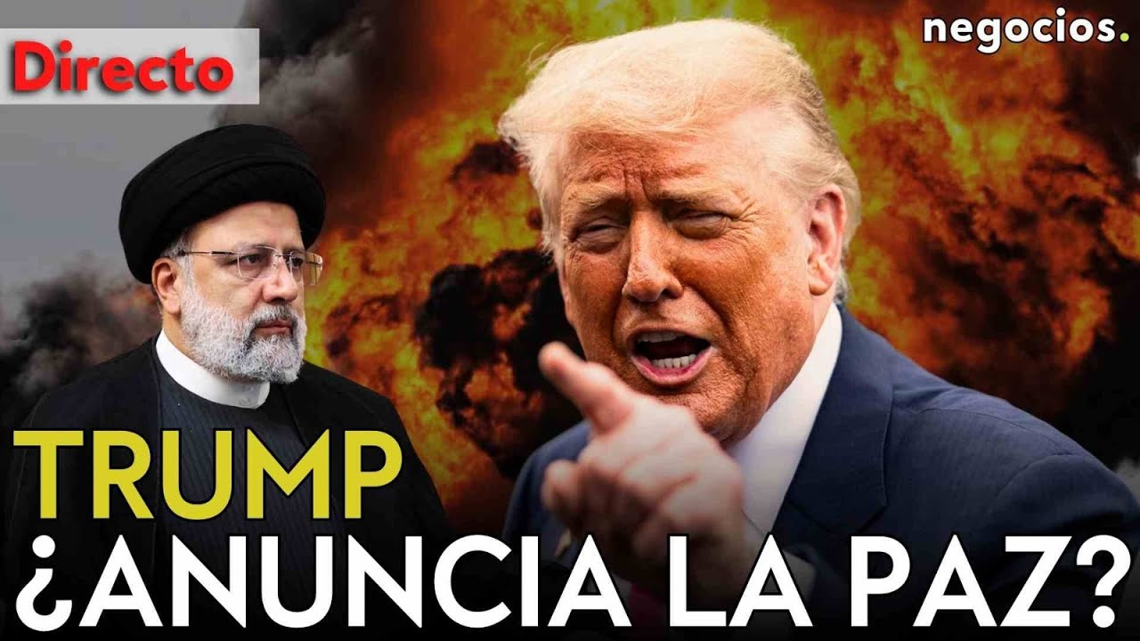 DIRECTO | &iquest;TRUMP ANUNCIA LA PAZ CON IR&Aacute;N? EL MUNDO EN VILO ANTE EL GRAN MENSAJE SOBRE LA GUERRA