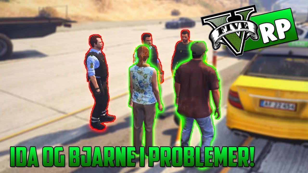 GTA 5 RP | IDA OG BJARNE I PROBLEMER!