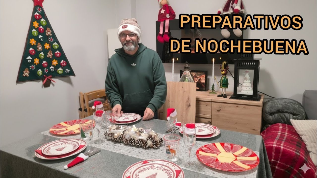 Preparativos de Nochebuena | Nuestra mesa y una noche muy especial