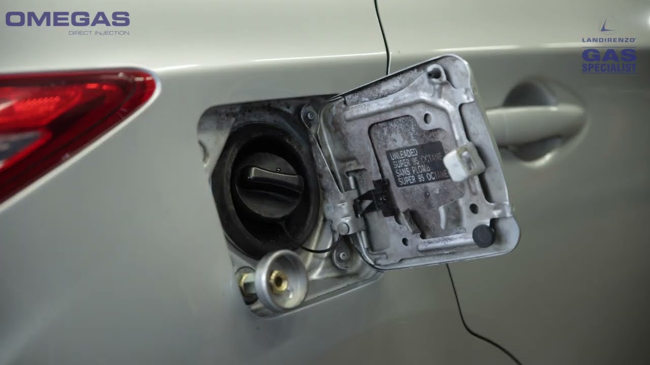 Montaż LPG: Nissan Pulsar 1,2 - 116 KM ( 85kW) Landirenzo Omegas Direct