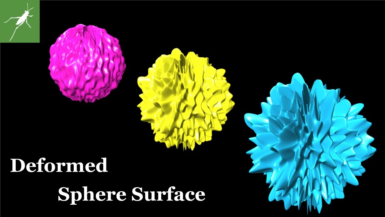 【Grasshopper Tutorial】 Deformed Sphere Surface