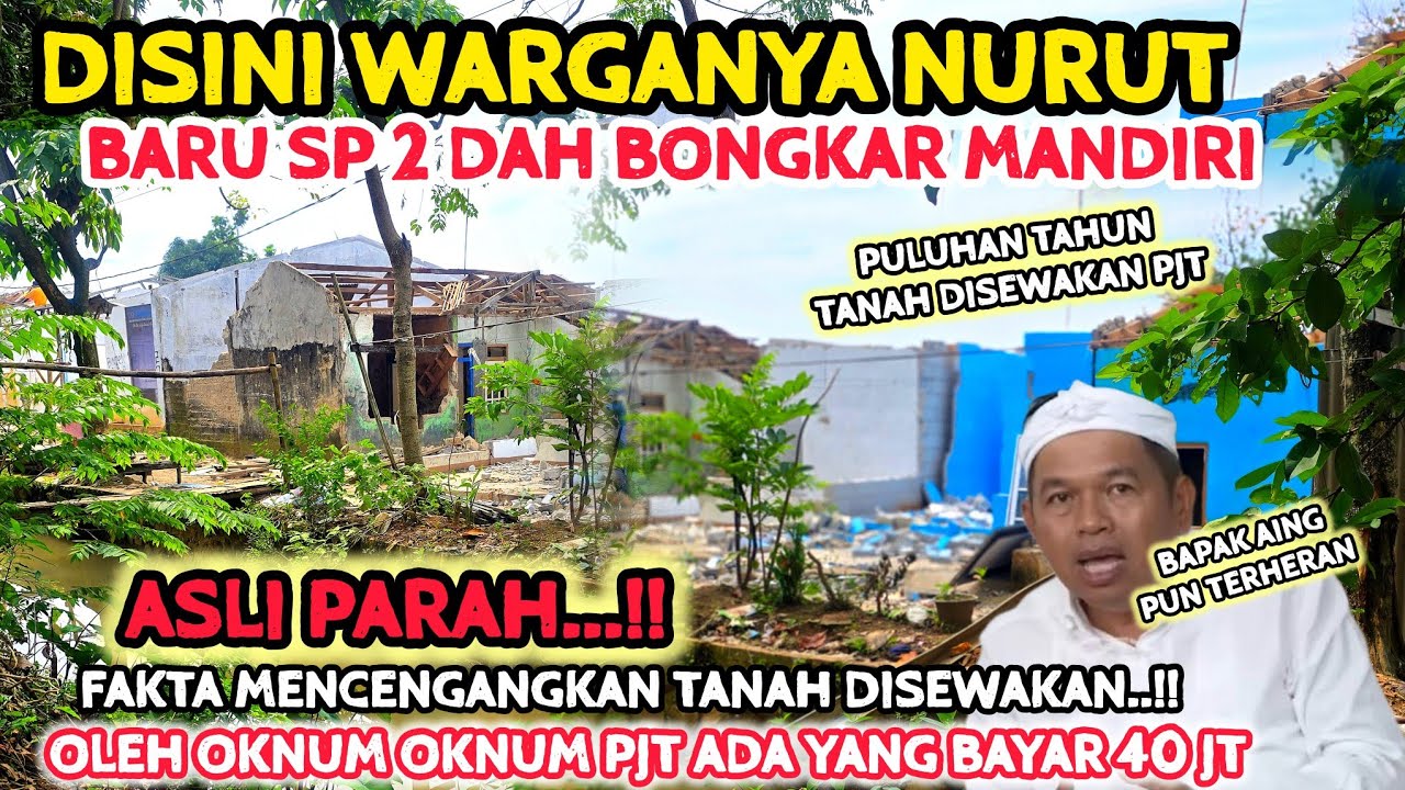 GAWAT❗️OKNUM PJT KALI TEGALJUNTI PURWAKARTA MENYEWAKAN TANAH IRIGASI PULUHAN TAHUN SEKARANG DIGUSUR