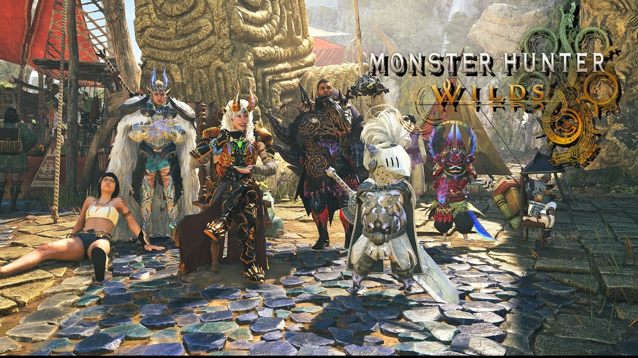 Monster Hunter Wilds #77 - FARM E BATE-PAPO (Pt-Br / XBOX SERIES X)