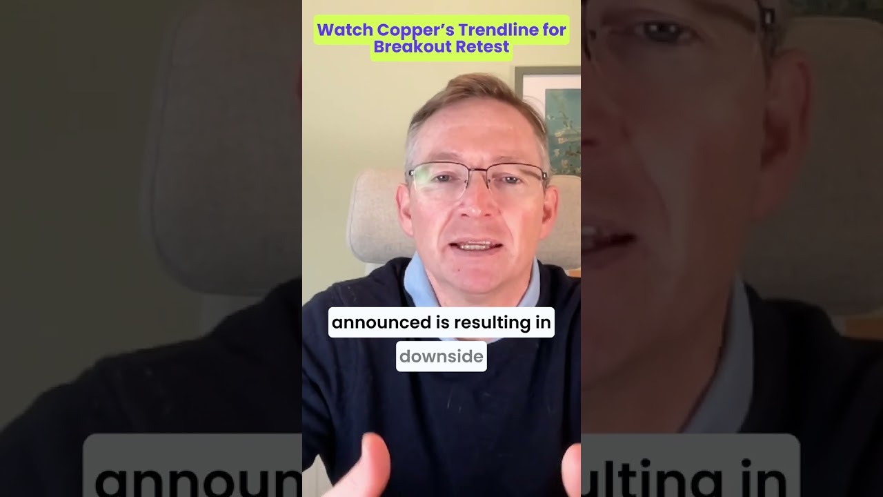 Watch Copper&rsquo;s Trendline for Breakout Retest #forex #shorts