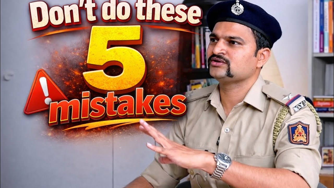 ನಿಮ್ಮ preparation ನಲ್ಲಿ ಈ 5 ತಪ್ಪುಗಳನ್ನ ಮಾಡಬೇಡಿ 