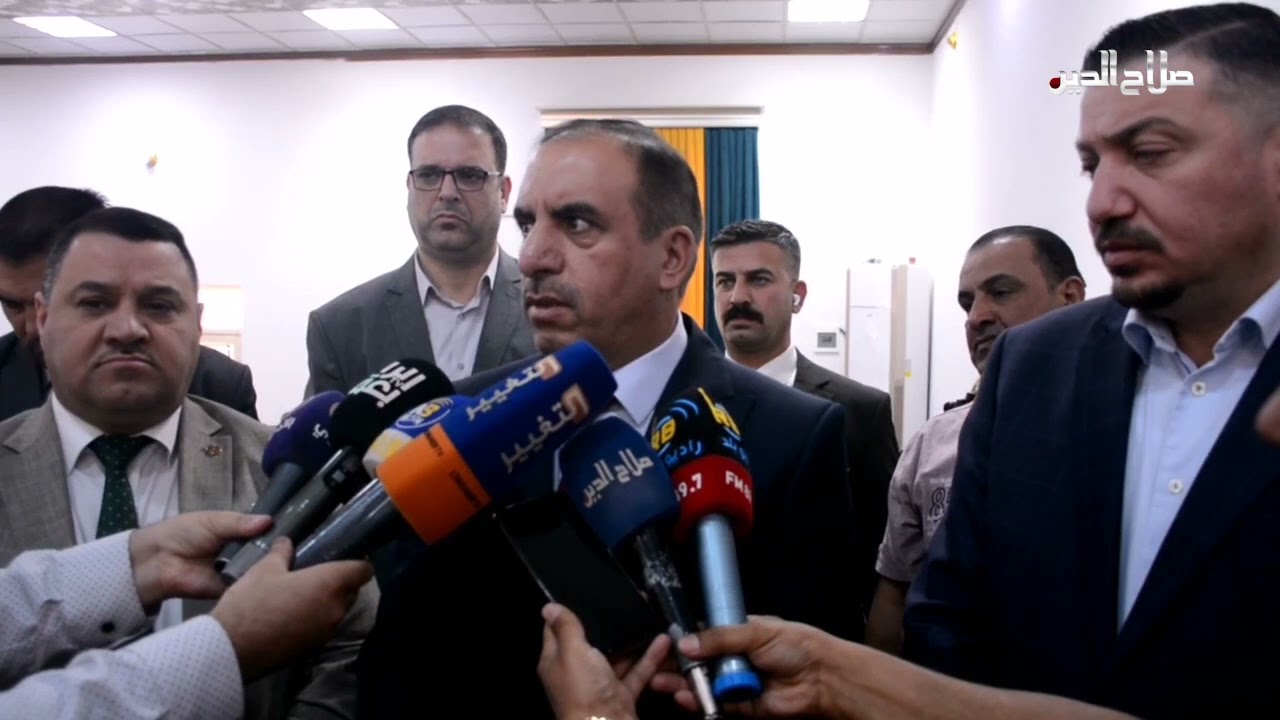 محافظ صلاح الدين#اسماعيل_خضير_الهلوب: المرحلة القادمة أكثر وضوحاً في التعامل بملفات الإعمار والخدمات