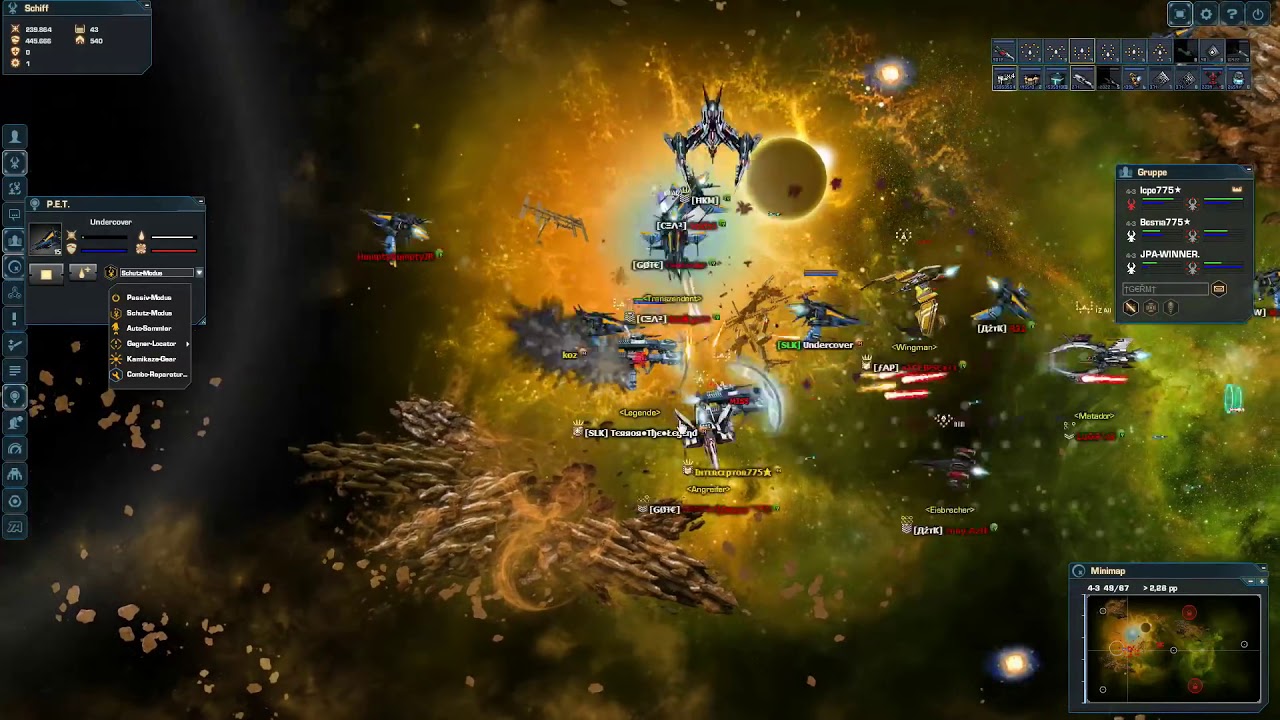 DarkOrbit - Domination and Big Battle