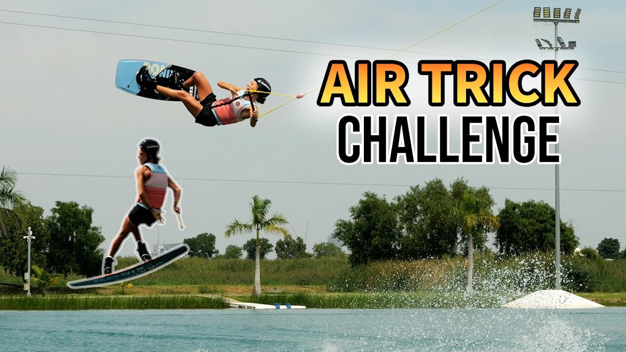 AIR TRICK CHALLENGE - Cable Wakeboarding
