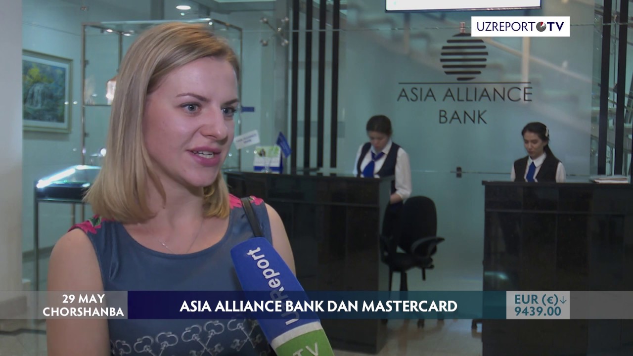 «ASIA ALLIANCE BANK»  “Master Card” kartalarini taqdim etmoqda