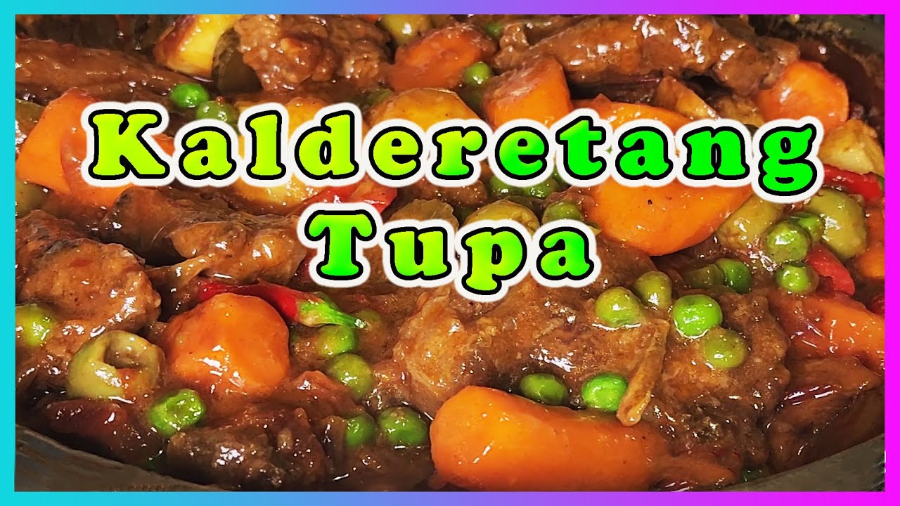 Kalderetang Tupa || Lamb Stew