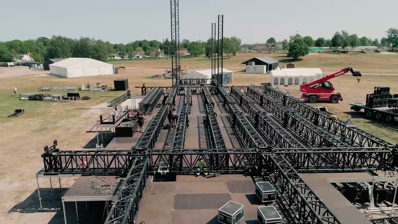 Sweden Rock 2023 - Drone footage of the area