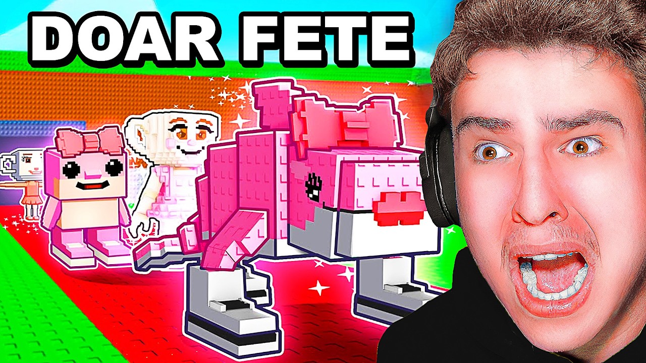 De La $0 La $1T Doar Cu *BRAINROȚI FETE* În Steal A Brainrot...