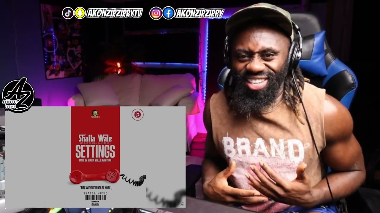 Shatta Wale - Settings (Audio Slide) REACTION!!!