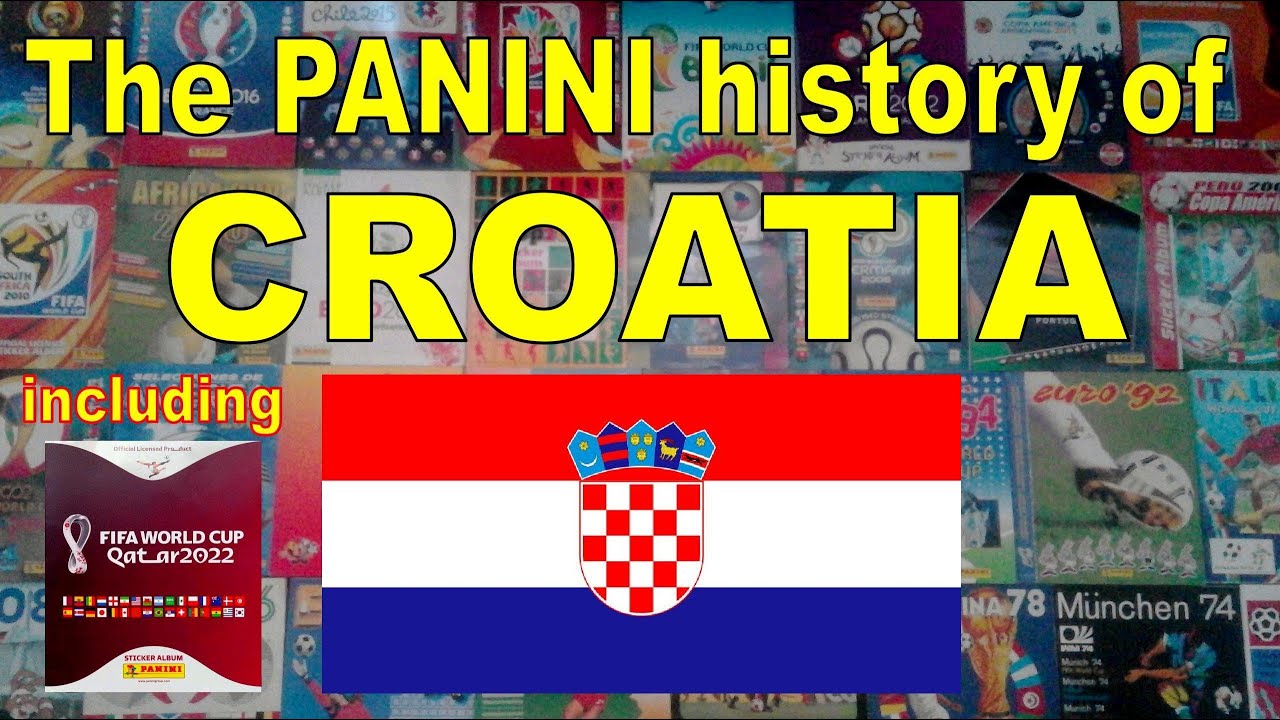 The Panini history of Croatia (Men's Soccer Team) Update 2022