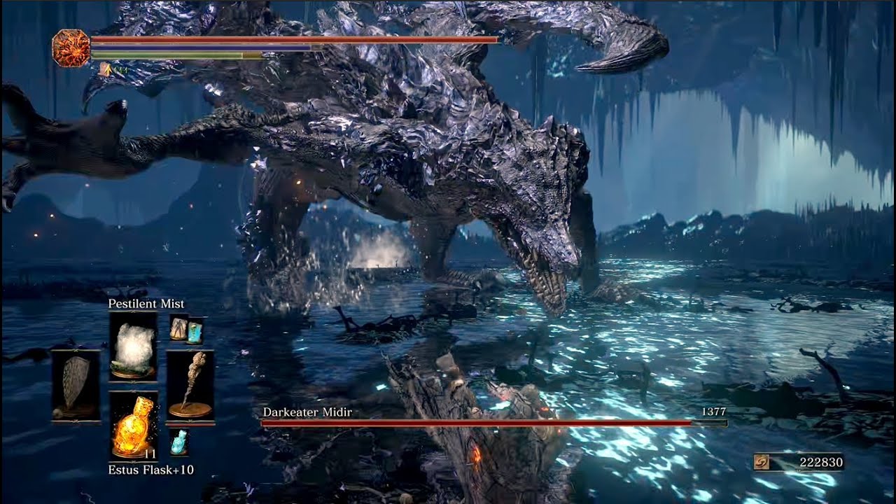 Darkeater Midir Boss Fight - Dark Souls 3 NG+3