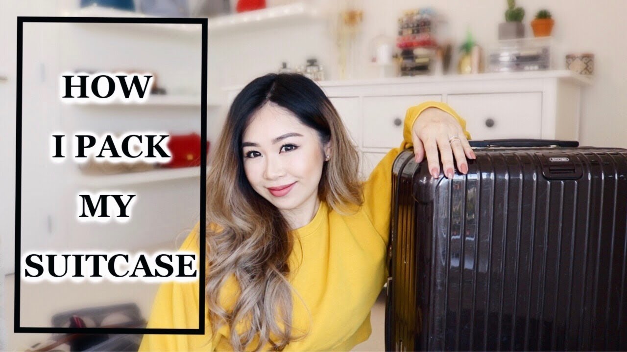 行李收納技巧、出國小包裝什麼？ | HOW I PACK MY SUITCASE