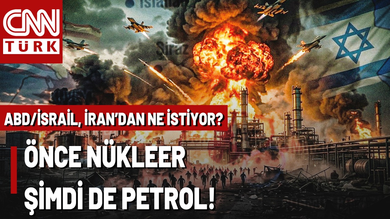 Tahran'da Neden Petrol Tesisi Vuruldu? ABD/İsrail Sivilleri Mi Cezalandırıyor?