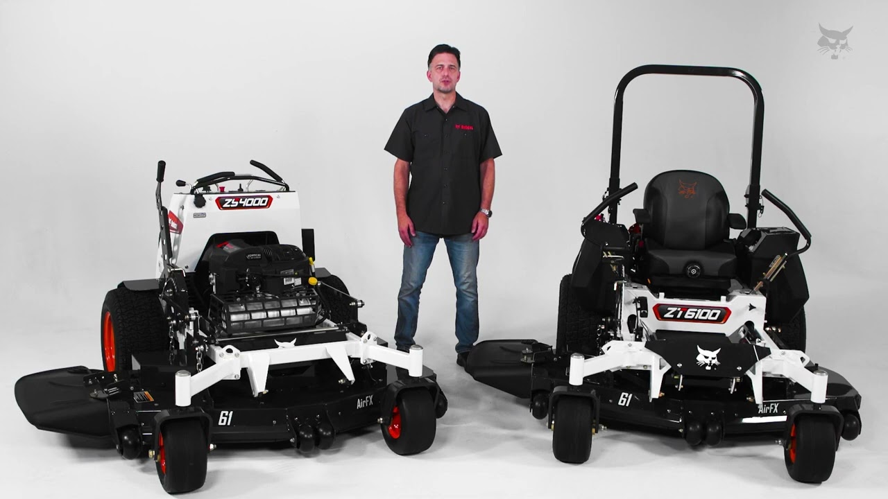 Bobcat&reg; Stand-On vs. Sit-Down Zero-Turn Mowers