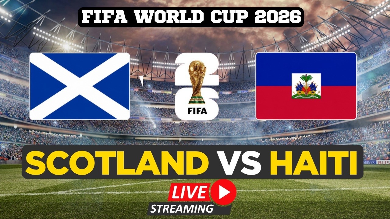 FIFA World Cup 2026 LIVE | Scotland vs Haiti Match Live from Sarajevo | Watch FIFA World Cup LIVE