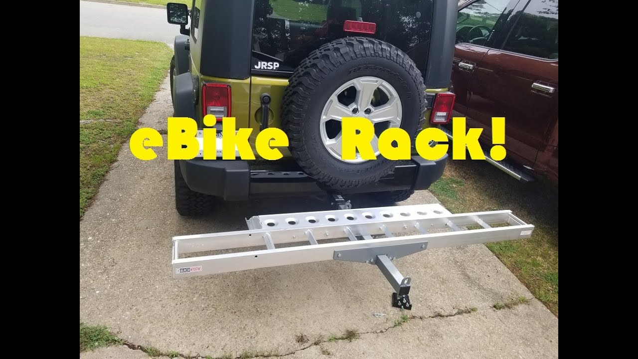 Black Widow Motorcycle Rack / eBike Rack