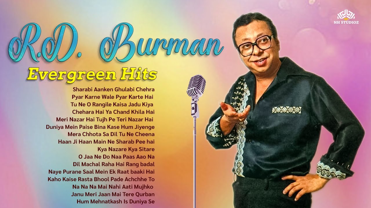 R.D. Burman Evergreen Hits 🎧  🌹 | 90s Bollywood Songs Jukebox