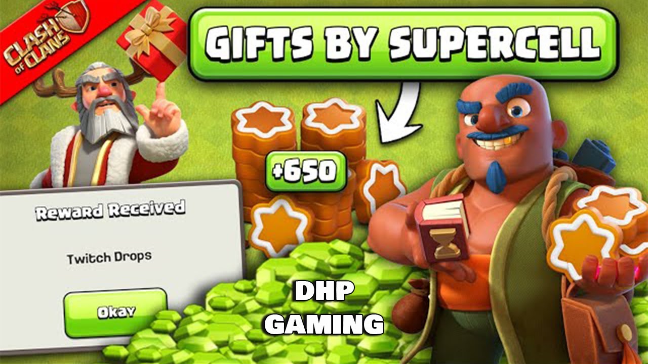 More FREE Cookie Medals - How to Get Free Clashmas Rewards in Clash of Clans | Twitch Drops