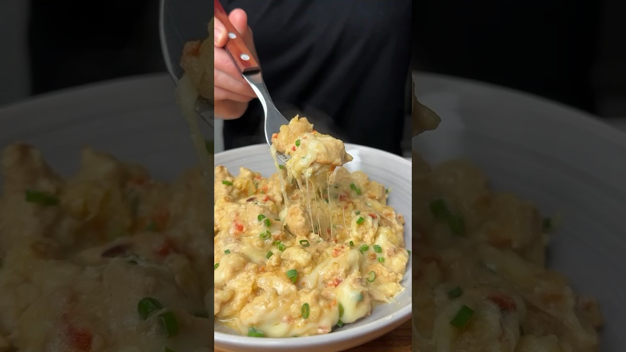 POLLO CREMOSO con PAPAS en la SART&Eacute;N #shorts #onepotmeal #onepotricerecipe