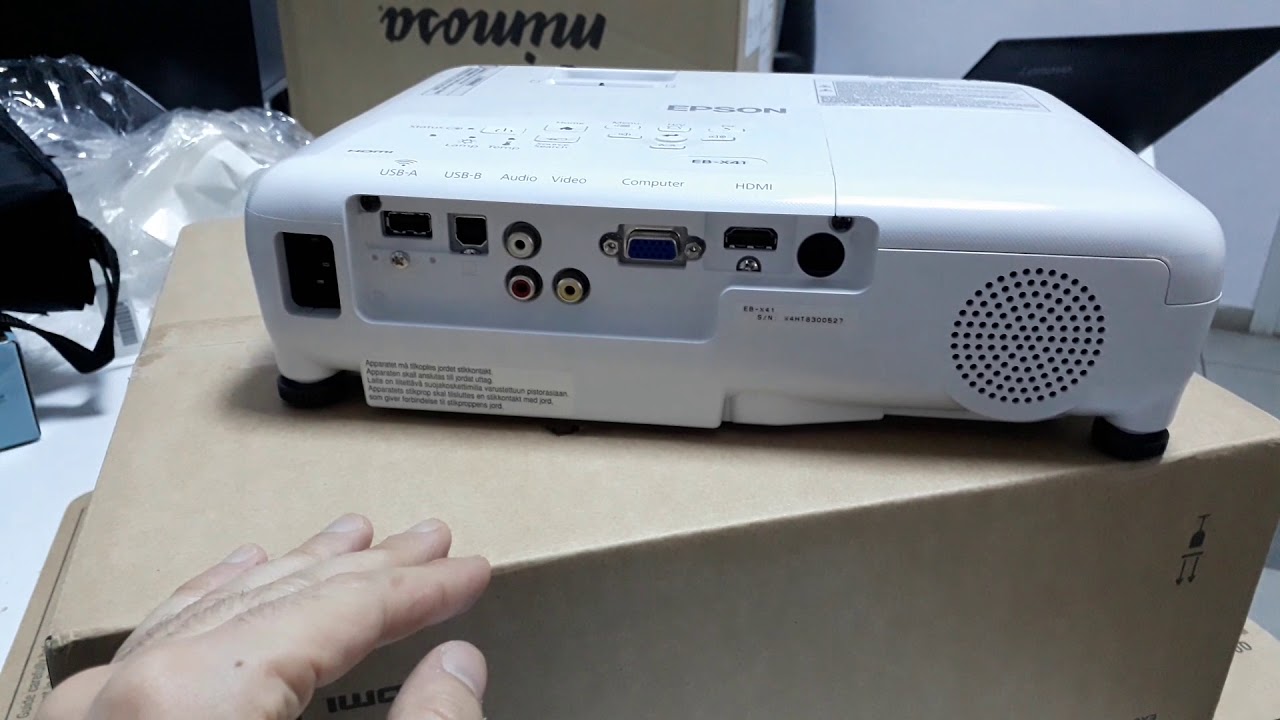 Projeksiyon Kutu Açılımı Epson eb x41