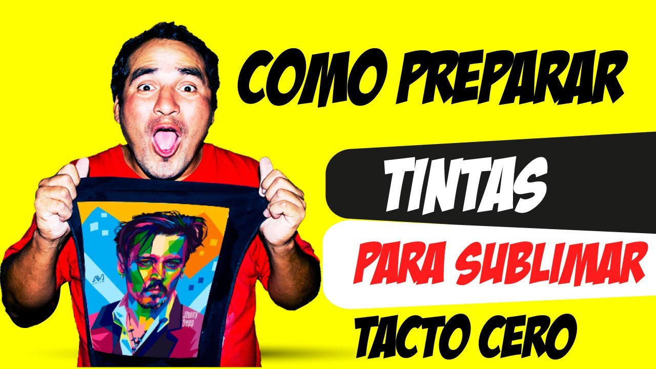 😲 TINTA PARA SUBLIMAR ALGODÓN NEGRO TACTO CERO | TÉCNICA COMBINADA SERIGRAFIA Y SUBLIMACIÓN