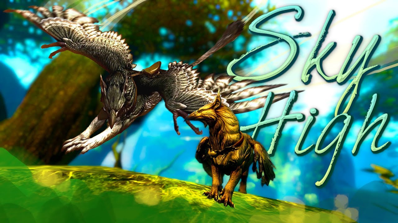 Sky High [AMV] - Griffon Duo flying w/Reirakiyo | GW2