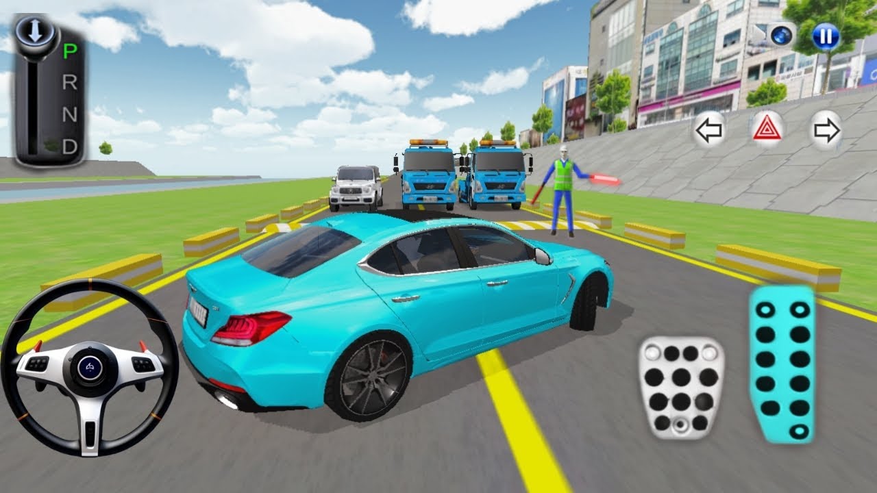 New Toyota Car Stuck in Parking Garage - 3D Driving Class 2026 - Android Gameplay