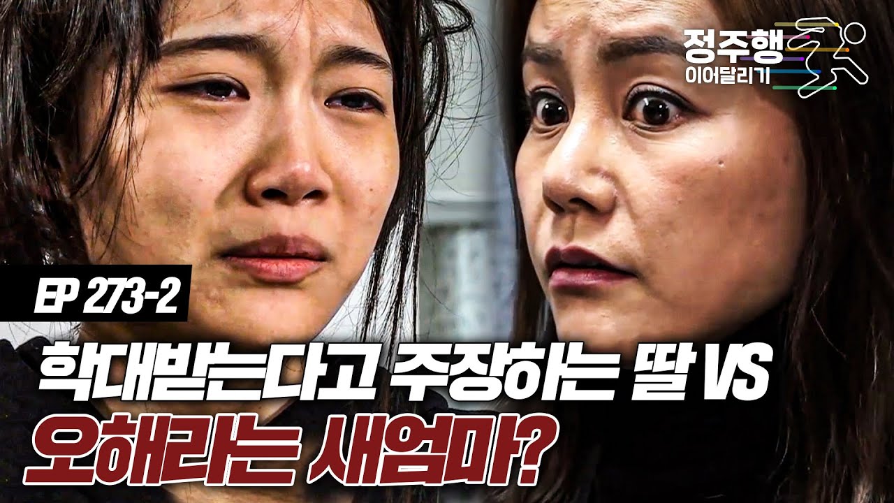 [#실제상황][273-2] 새엄마가 자신을 학대한다는 딸과 딸이 지어낸 얘기라는 새엄마? 과연 이 사건의 진실은? #정주행_이어달리기
