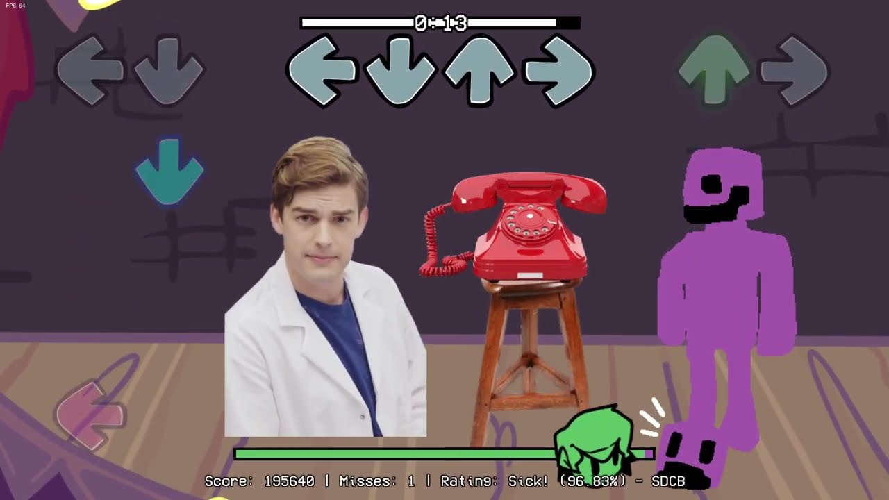 FNF Vs Ourple Guy - Secret Song: Lore ( Matpat Vs Purple Guy )