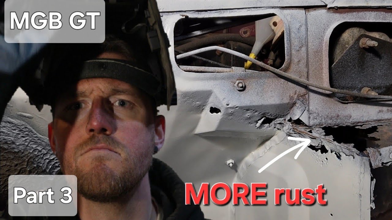 MGB GT Resurrection - Part 3 - Repairing The Inner Wing