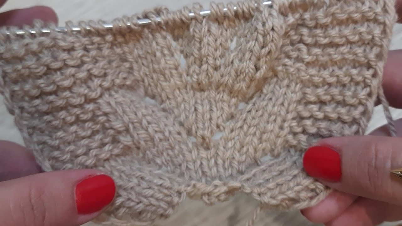 Оригинальная простая линия реглана спицами сверху👍🧶