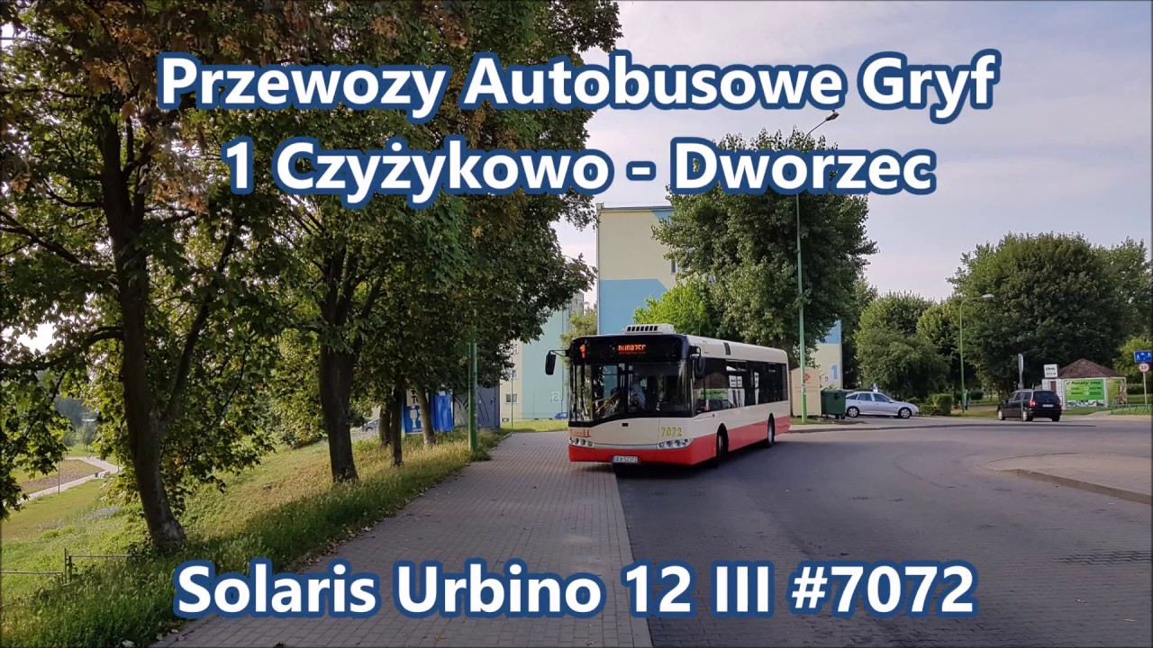PA Gryf - linia 1, Solaris Urbino 12 III #7072