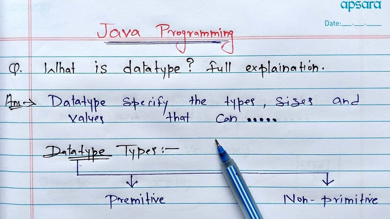 Data Types in Java (Hindi) | What is DataType? full Explanation | Learn Coding
