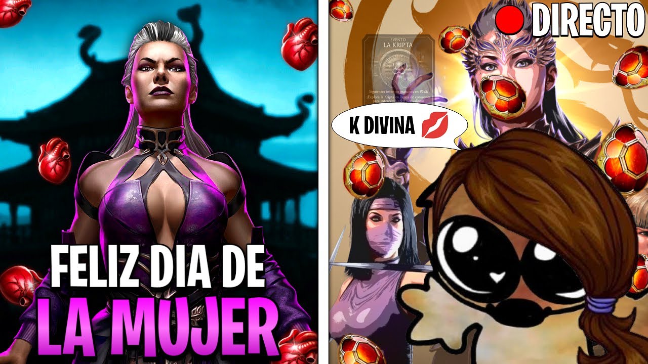 ¡FELIZ DIA DE LA MUJER! FARMEANDO MUCHOS KRISTALES y EPICAS en la KRIPTA 💞💋 | MK Mobile
