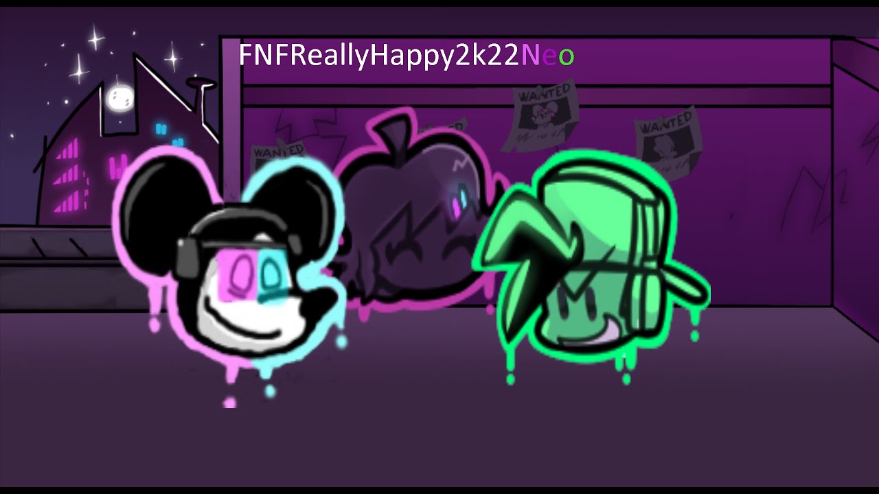 Really Happy 2K22 But MickeyNeo and bfNeo Sing It / [FNF vs Mickey Neo (DEMO) FULL WEEK]